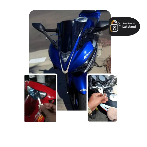 Automotive Locksmith 2 Commercial locksmith in Lakeland FL installing high security door lock