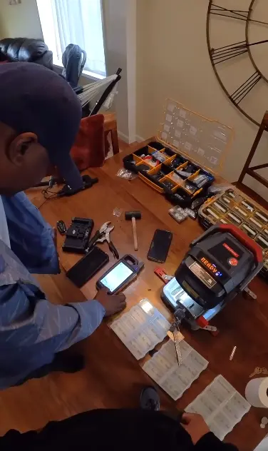 Residential Locksmith Essentials for Lakeland Homes 3 Residential Locksmith Essentials for Lakeland Homes – smart lock installation on modern house door