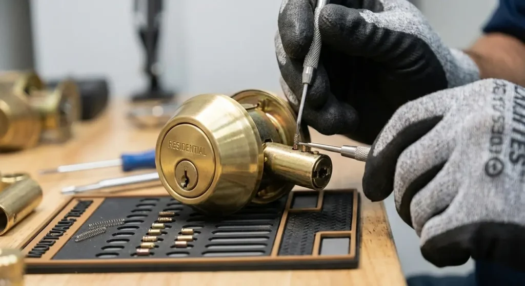 Auto locksmith in Lakeland programming transponder key for vehicle lockout emergency in Florida